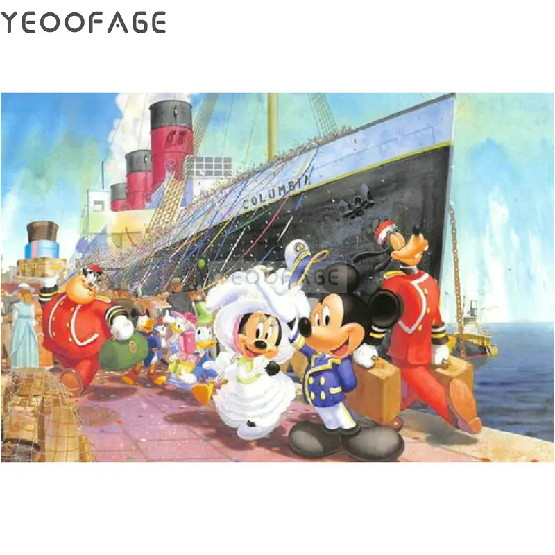 

5d Diamond Embroidery Mickey Diy Diamond Painting Cross Stitch full square Rhinestones Pasted Paintings Sticker Decor