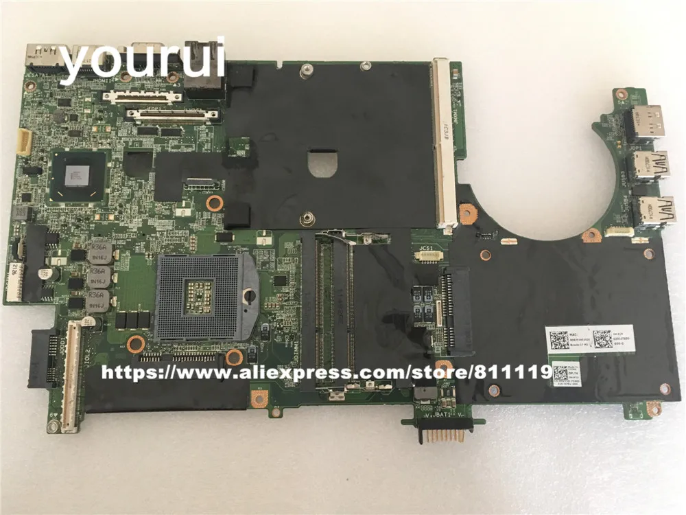 

yourui For dell Original m6600 motherboard CN-0NVY5D 0NVY5D NVY5D ddr3