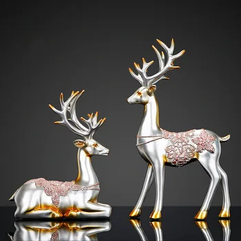 

Decoration Crafts Figurines & Miniatures, Resin crafts, Moose table top decoration