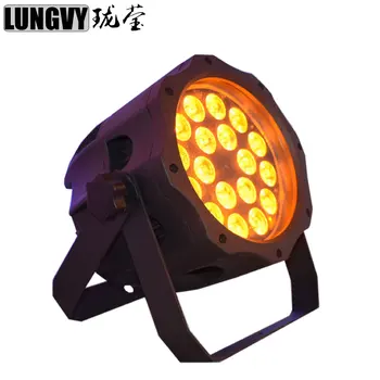 

Free Shipping 18X15W 5IN1 Led Par Light High Power LED Par Can IP65 With DMX512 DJ Disco Equipments