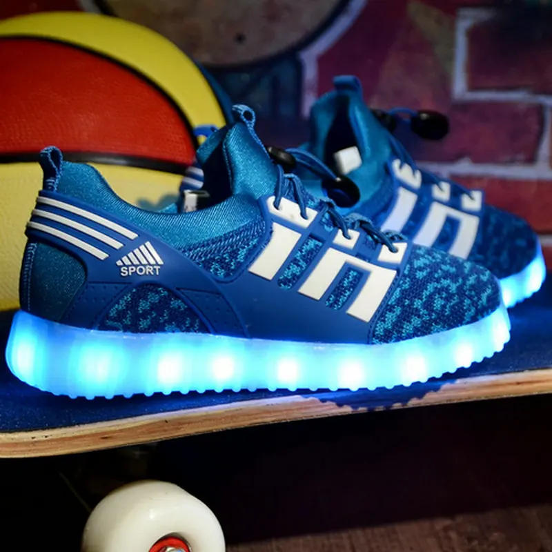 New USB Charging Led Children Shoes With Light Up Kids Casual Boys Girls Luminous Sneakers Glowing Shoes 26-37 EU running shoes New USB Charging Led Children Shoes With Light Up Kids Casual Boys Girls Luminous Sneakers Glowing Shoes 26-37 EU running shoes