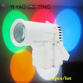 

8PCS/LOT Pinspot Spotlights Varied Lamp 10W LED Spot Light Discotic Beam DJ Stage Party