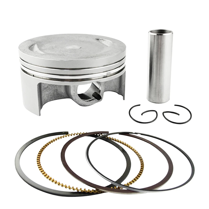 

Motorcycle Cylinder Bore Size 74 74.25 74.5 75mm Piston & Piston Ring Kit For YAMAHA YBR250 XG250 TRICKER YFM25R Raptor 250