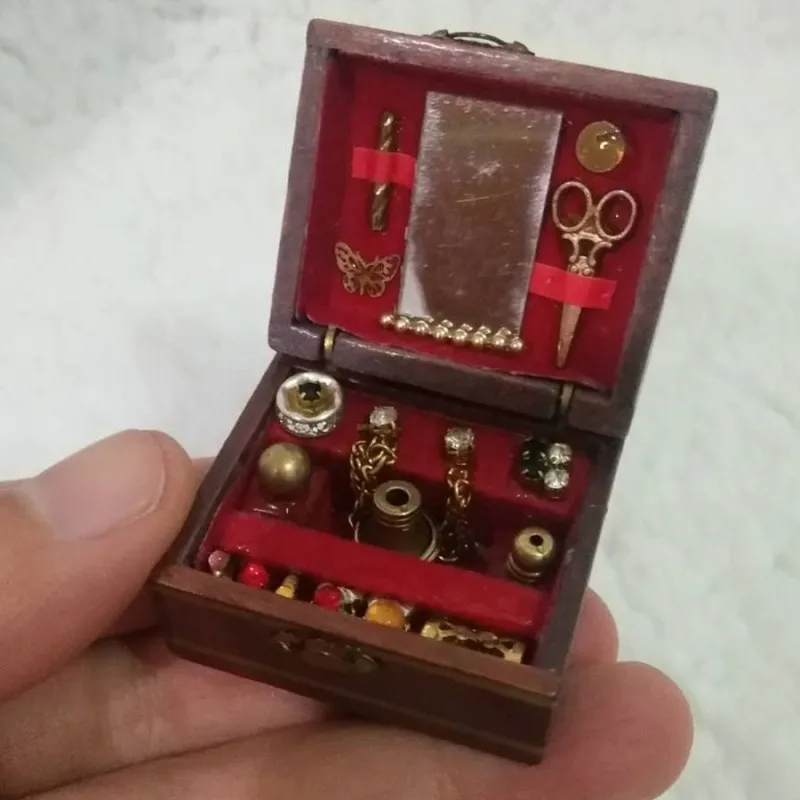 doll house miniature furniture box