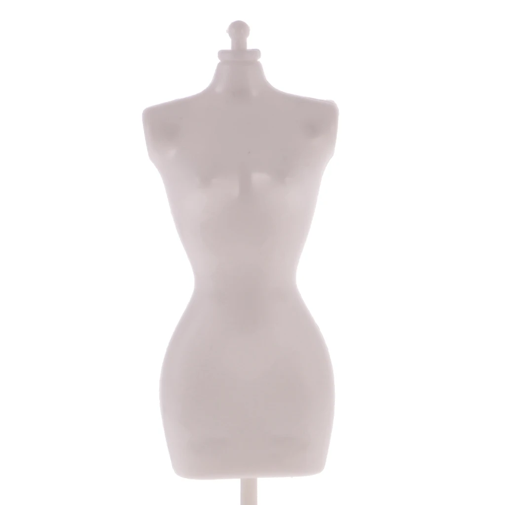 2 Pieces Display Holder Dress Clothes Mannequin Model Stand pretend play Furniture Toys  fits for 12inch dolls to display.