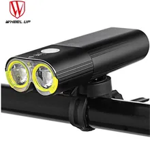 WHEEL UP Bike Light Professional 1600 Lumens Bicycle Light Power Bank Waterproof USB Rechargeable Flashlight For Bike Light