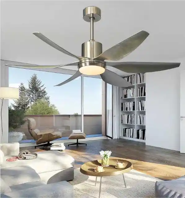 Us 340 0 15 Off 66 Inch Nordic Large Country Industrial Wind Ceiling Fan Led Light Dc American Retro Remote Restaurant Living Room Ceiling Fans In