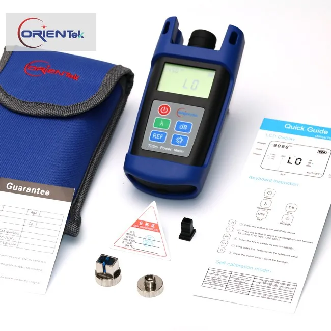 

Free shipping NEW Type Handheld Optical Power Meter ORIENTEK T25M with FC+SC Connector