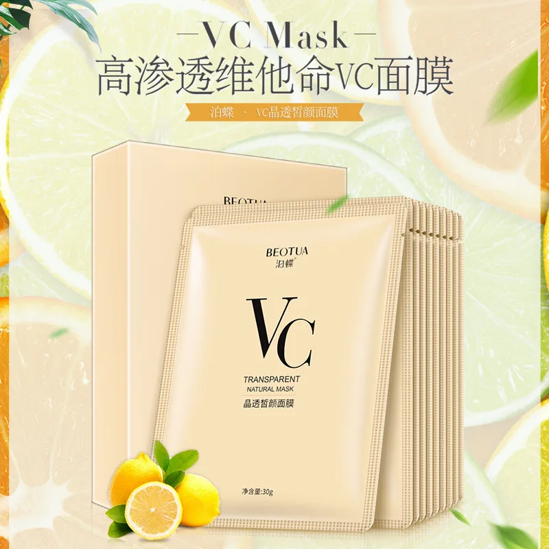 Шт. 10 шт. boex BEOTUA VC crystal clear увлажняющая маска для лица увлажняющий осветление