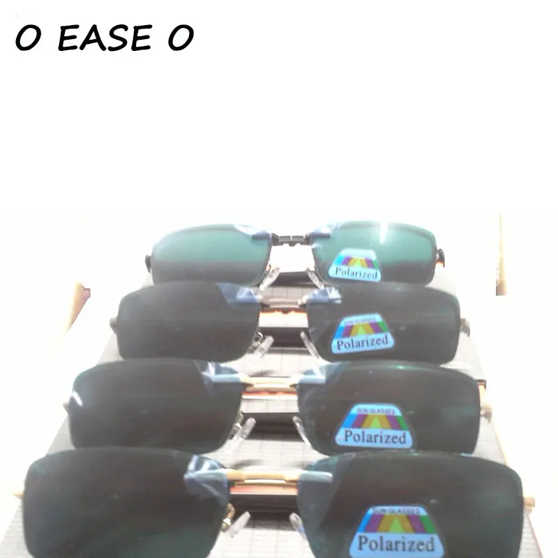 

2017 Foldable Optical Frame and Clips On Sunglasses With Popular Half Rim Optical Driving Outdoors Sunglasses Clips 650