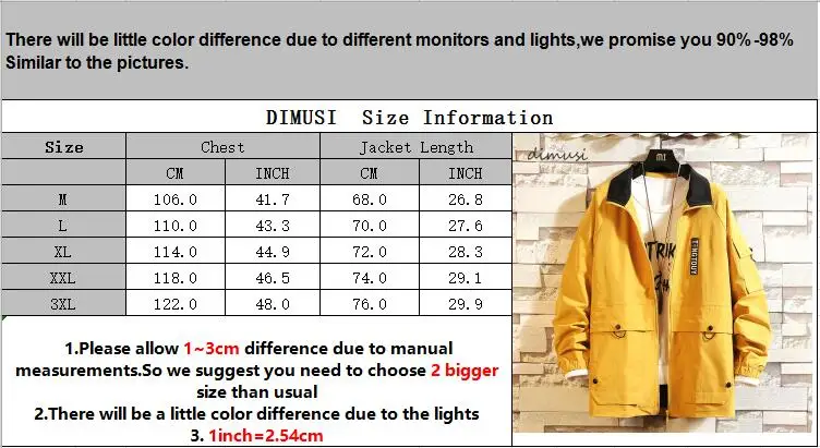 DIMUSI Mens Jackets Male Casual Zipper Baseball Coats Bomber Jackets Mens Fashion Anorak Hip Hop Streetwear Jackets Clothing 3XL