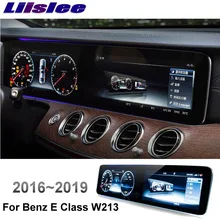 Liandlee coche reproductor Multimedia CarPlay adaptador para Mercedes-Benz MB Clase E W213 2016 ~ 2019 estéreo No Android GPS tablero
