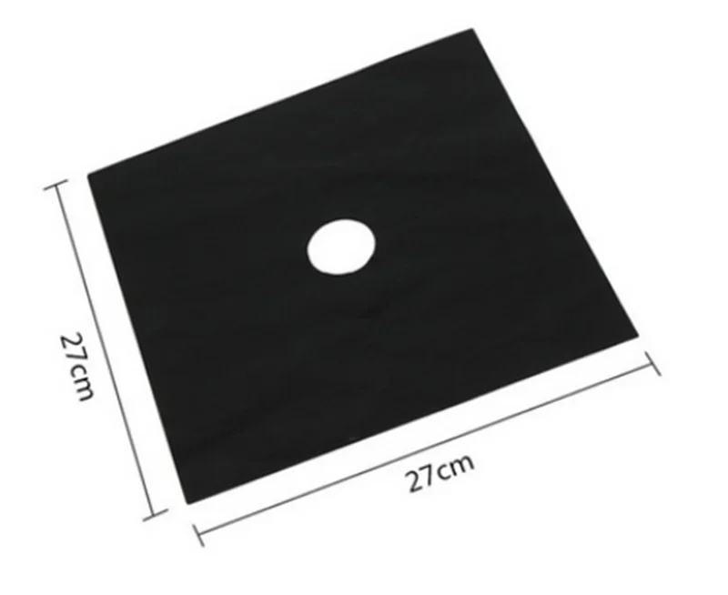 1 шт многоразовые для кухонной газовой плиты верхняя защита горелок вкладыш Крышка для очистки тефлоновая газовая плита протектор вкладыш чехол для микроволновой печи