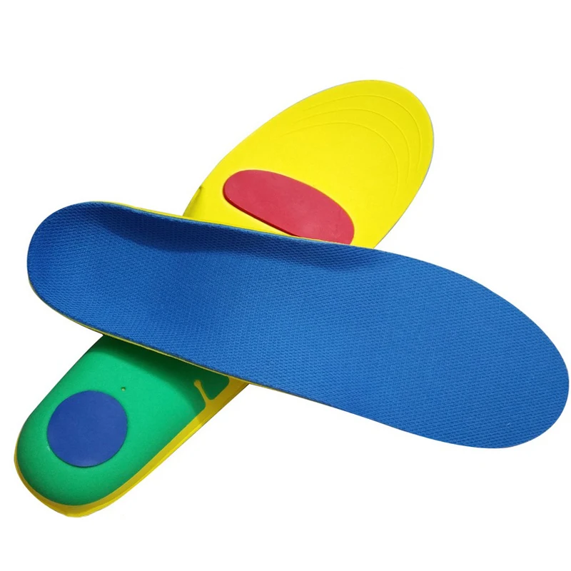 Спортивные ортопедические стельки для обуви подошва плоскостопие супинатор корректор Plantillas Para Los Pies стелька для обуви вставки ПУ