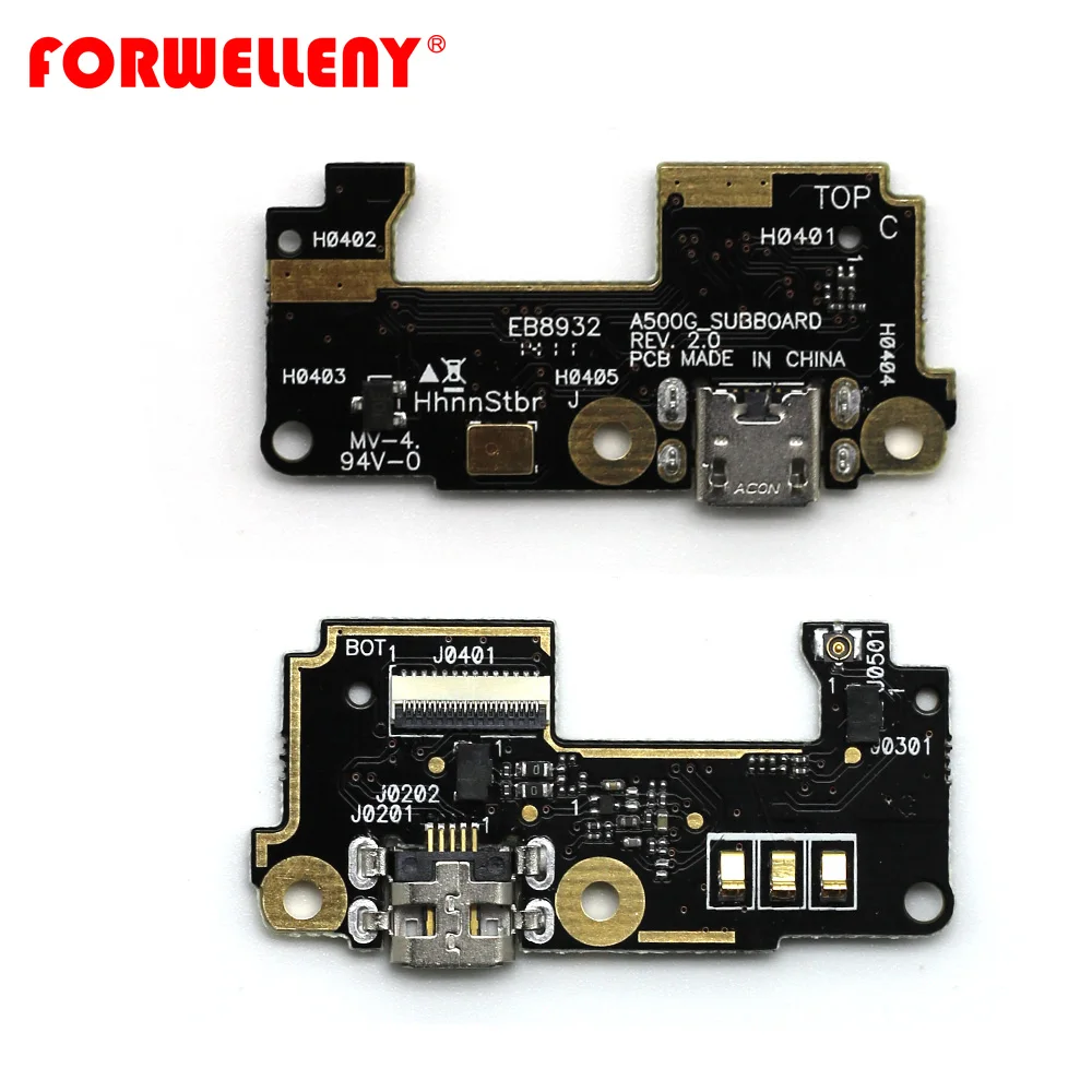Для ASUS zenfone5 A501 USB зарядное устройство порт для зарядки PCB Нижняя плата схемы с