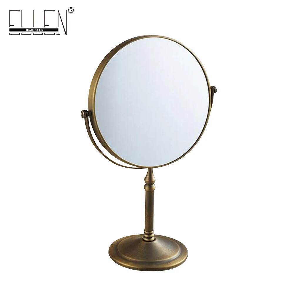 

Bathroom Accessories Bath Mirrors Antique Bronze Deck Magnifier Bathroom Mirrors Bathroom Hardware EL80290