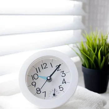 

European Wall Clock Modern Design Quartz Clock Waterproof Bathroom Clocks Silent Kitchen Horloge Creative Wall Home Decor 5Q159