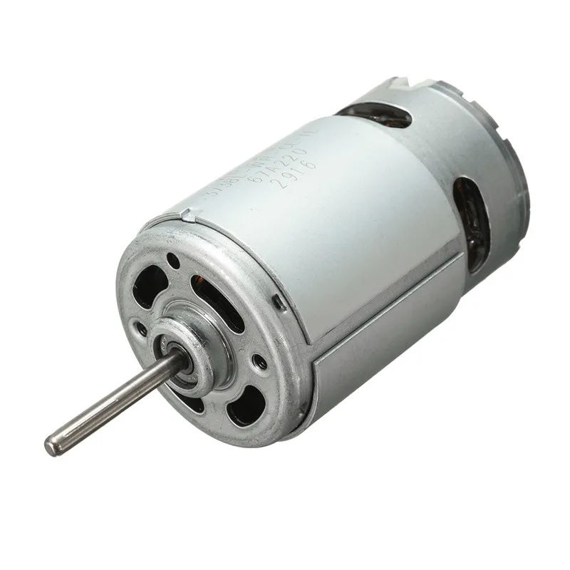 555 DC Motor 12 24V large torque Drill & Ball Bearing & Screwdriver