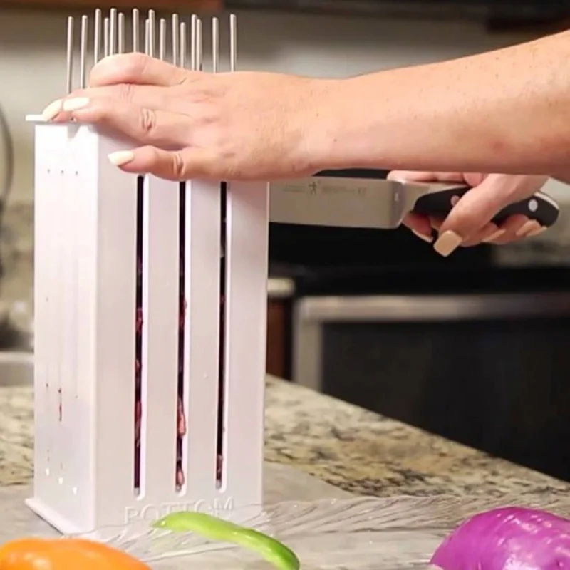 Buy 1pc BBQ Skewer Machine With 16 Skewers Easy