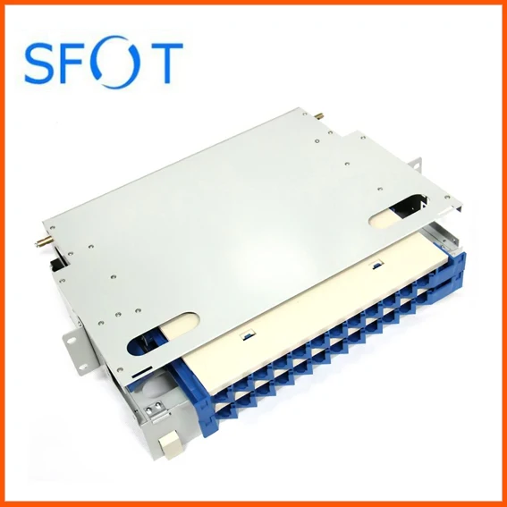 

Fiber Optic 24 Core ODF Box. ( not inlcude adapter and pigtail)