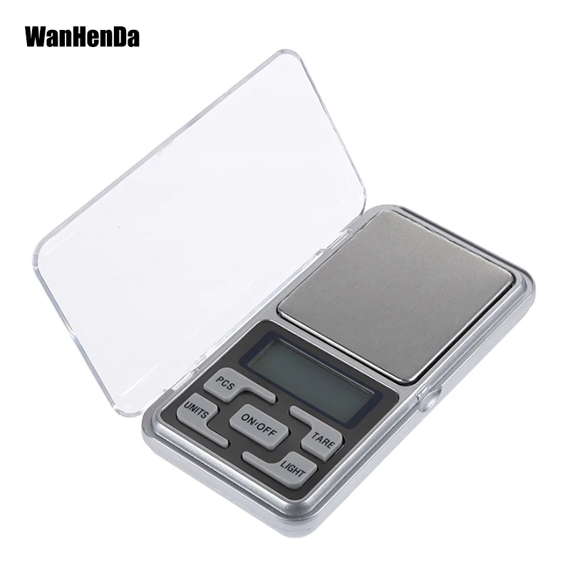 

100g x 0.01g Mini Pocket Digital Scale for Gold Sterling Silver Jewelry Scales 200g/500g Balance Gram Electronic Scales