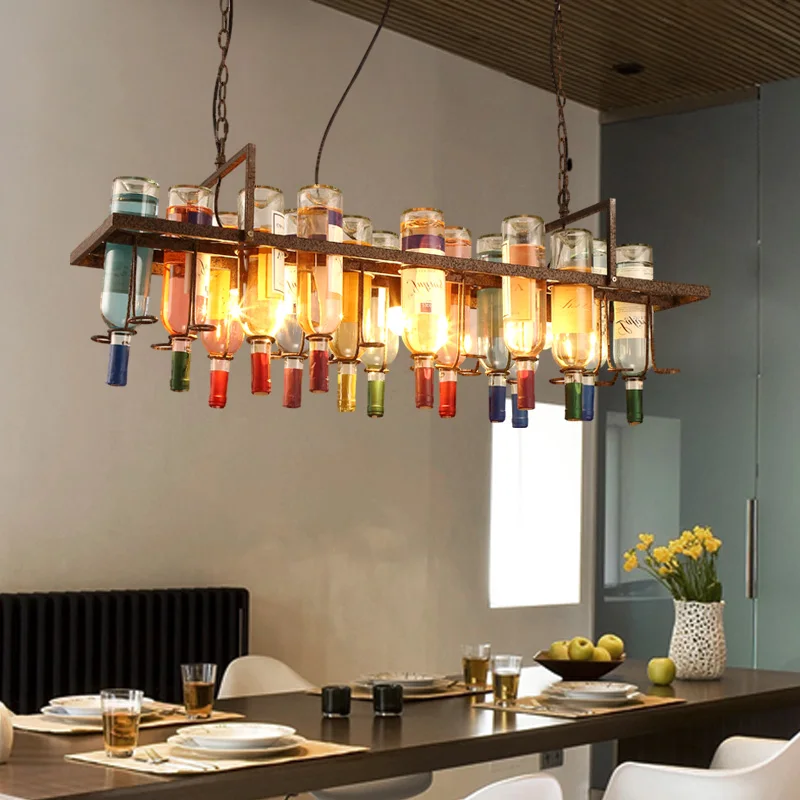Американский стеклянный винтажный промышленный подвесной светильник, подвесной светильник s светодиодные лампы для дома, подвесной светильник в скандинавском стиле, подвесной светильник в стиле лофт
