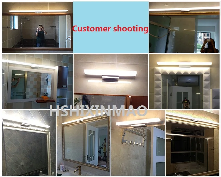 Длинный светодиодный зеркальный светильник 0 4 м ~ 1 2 м|longer led mirror light|led lightmirror light |