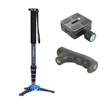 Manbily C-222 монопод из углеродного волокна для камеры с M13 ножками подставка основание 3/" винт Профессиональный мини штатив для Canon Nikon DSLR Phone