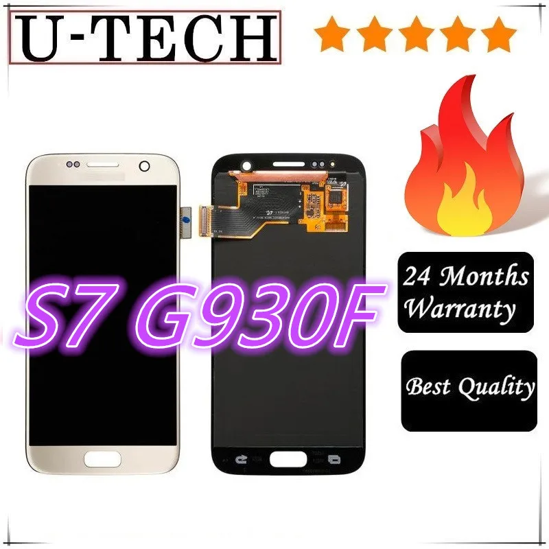 Super AMOLED For Samsung Galaxy S7 G930 G9300 G930F G930A LCD Display With Touch Screen Digitizer Assembly | Мобильные телефоны и