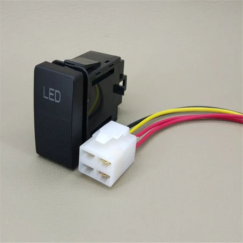 

LARATH For Mazda 2 plastic Tailgate switches & Recorder/ Radar switch & LED switch button & Fog lights switch with wire
