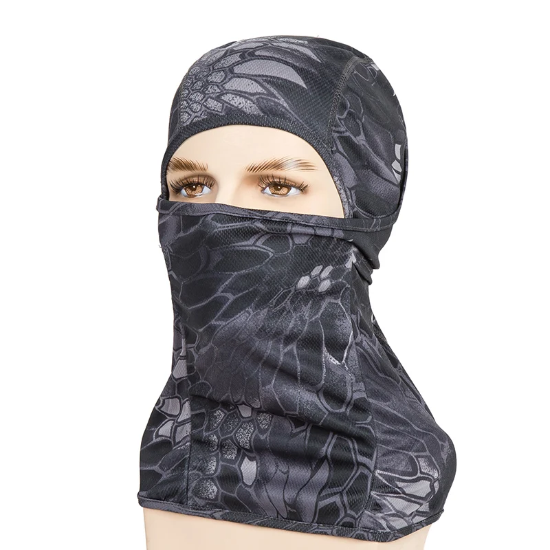 2 шт. охотничья защитная маска для лица быстросохнущая Пылезащитная камуфляжная головной убор MC889