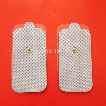

Freeshipping 20pcs/lot 9*5cm Electrode Pads for Tens Acupuncture,Slimming massager , Digital Therapy Machine Massager