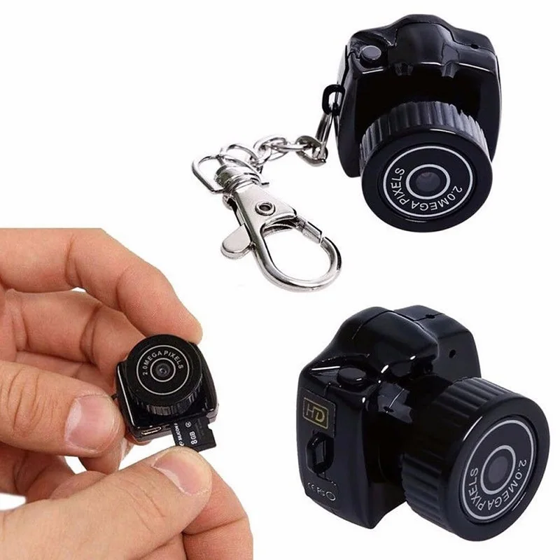 Супер Мини секретная камера невидимая микро видео Диктофон Портативная Цифровая видеокамера маленькая Карманная камера Y2000 дропшиппинг