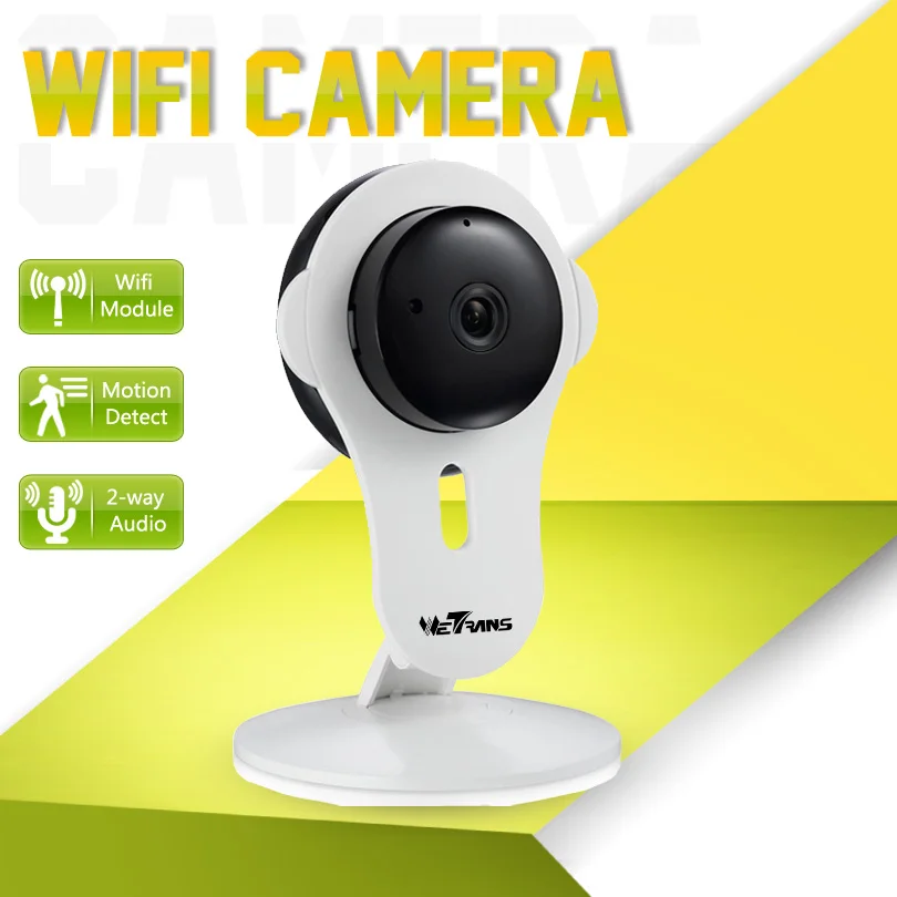 

IP Camera Wifi Baby Monitor 720P HD 1.0Megapixel Two-way Voice Alarm Smart Phone P2P Wireless Camera Wifi Home Security
