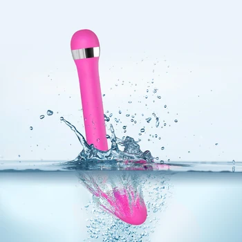 G Spot vibrating fake Dildo Magic Wand massager AV Vibrator Sex Toy for Woman Clitoris Stimulate Sex Shop adult woman erotic toy 5