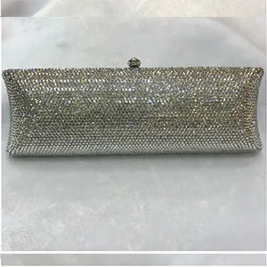 

Women Socialite red Rhinestones Crystal Evening Clutches Bag Wedding Dress Bridal Diamond Chains Shoulder Handbags Purses green