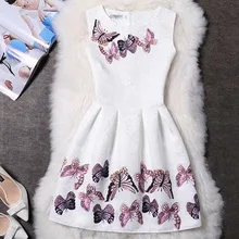 Amuybeen/коллекция года, свадебное летнее платье сарафан для девочек, детская одежда праздничные Платья с цветочным рисунком для маленьких девочек-подростков возрастом 9, 10, 12 лет, 03