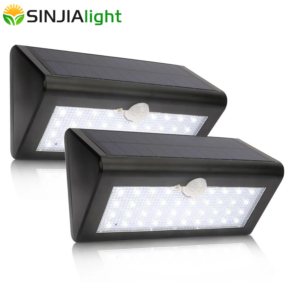 

38 leds Solar Lamp PIR Motion Sensor Solar Lights Waterproof LED Lamp solar garden light outdoor security wall lamps street path