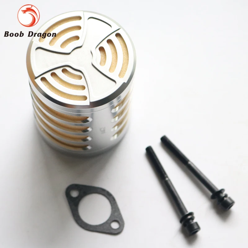Goedkoop Koning Motor Baja Alloy Luchtfilter voor CY Zenoah 29cc 30.5cc Motor HPI Baja 5B