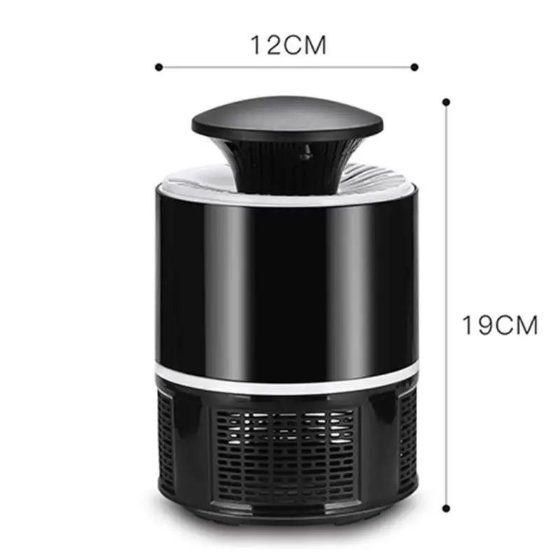 USB Electric Mosquito Killer Lamp Pest Control Insect Repeller LED Light