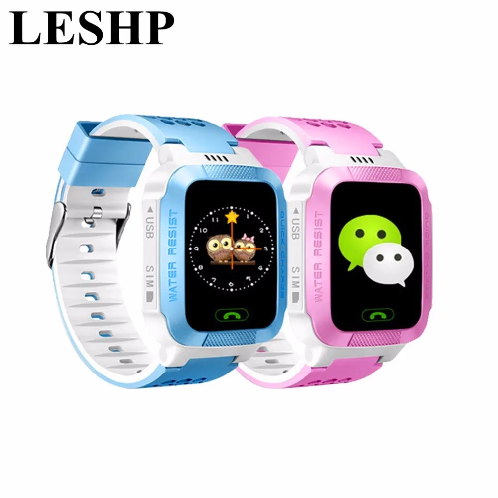 

Anti-lost Colorful Screen Y21S Smart Wrist Watch Phone Children GPS Tracker SOS Call Camera Flashlight For Android