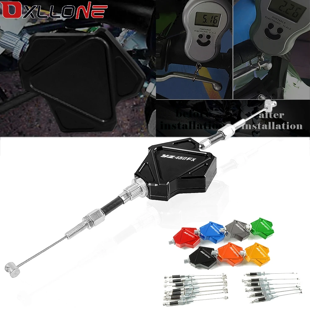 Accessories Motorcycle Aluminum Motorbike Easy Pull Cable System Stunt