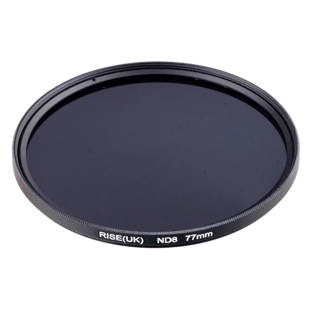 

RISE(UK) 77 mm Neutral Density ND8 Filter FOR ALL Camera lens