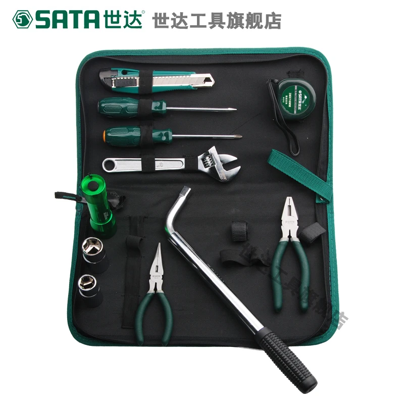 

SATA 11PCS Driver Kit, Home Repair Driver Onboard Toolbox Kit Home 06011