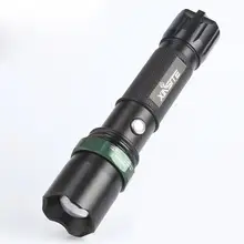 HobbyLane Mini Portable Multifunctional LED Rechargeable Flashlight Self Defense Hammer Torch Zoom Flashlight
