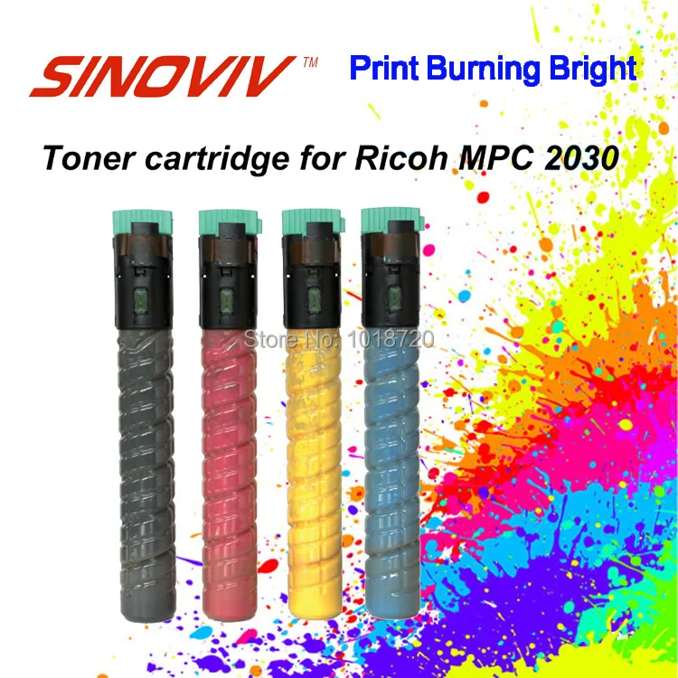 

Toner Cartridge For Ricoh  MP C2030 C2050 C2051 C2550 C2551 841586 841500 841280 841501 841283 841502 841282 841503 841281