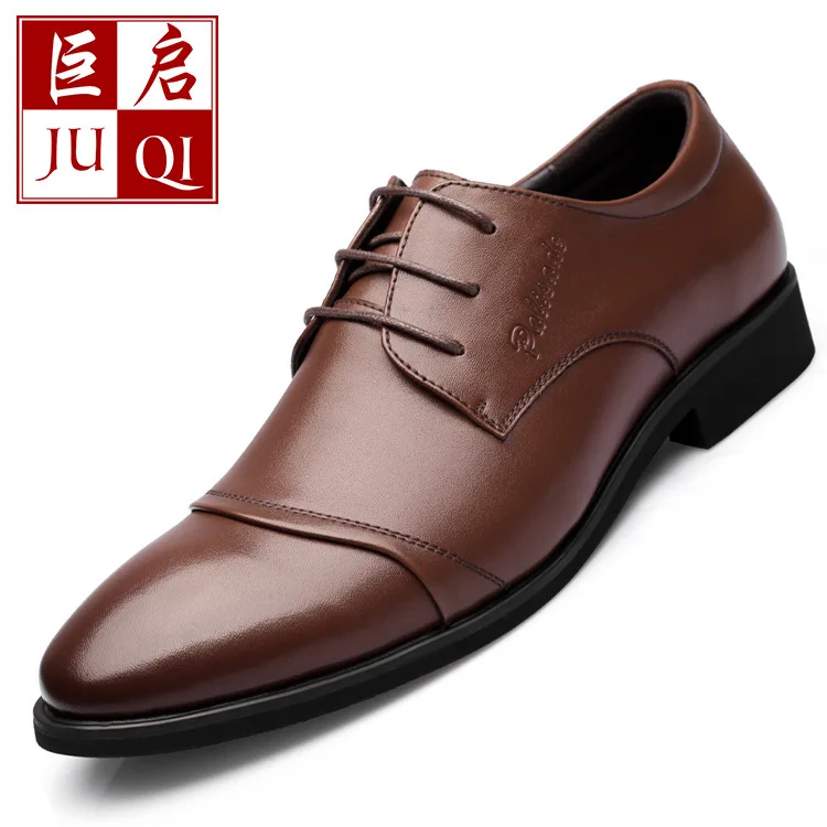 

England Man Dress Genuine Leather Male Business Leather Fashion Hot Selling Dress Leather Shoes Leather Casual Shoes Men