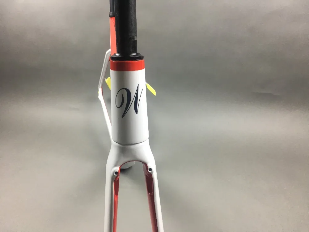 Excellent 2019 design super light FASTERWAY classic carbon road frameset D Brake carbon bike frame:Frameset+Seatpost+Fork+Clamp+Headset 97