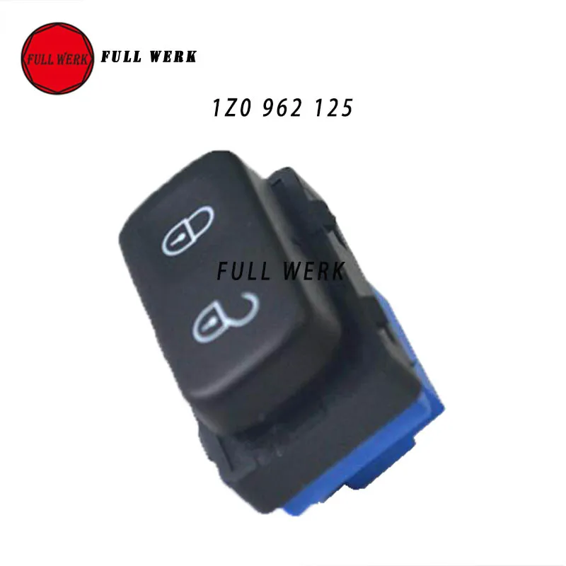 Black Auto Car Window Panel Master Switch Press for Skoda 1Z0 959 858B Hot FO1