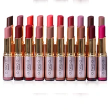 4 шт./комплект матовая помада нуд цвет бархат Губы Макияж набор бархат сексуальные цвета губная помада легко носить длительные помады